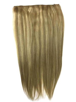 Full Head Single Clip In Extensions in Straight 14" - Hairesthetic