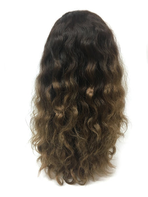 Half Wig 100% Human Hair in French Wave 14" - Hairesthetic