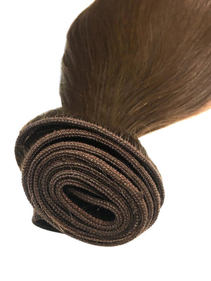 Wefted Remy Silky Straight 18" - Hairesthetic