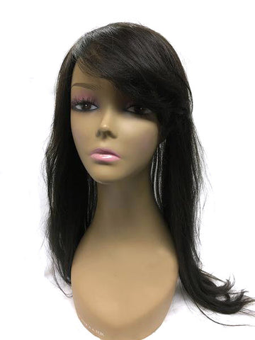 Hair Topper with Straight - 100% Human Hair 12" - Hairesthetic