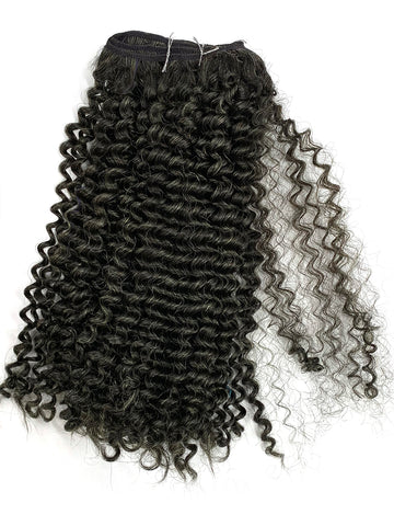 Remy Tight Kinky Curly -100% Human Hair , 4 oz Bundle 12" - Hairesthetic
