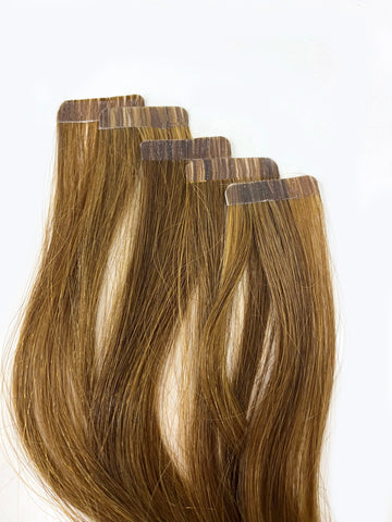 Tape Extensions Bodywave Indian Remy 18"