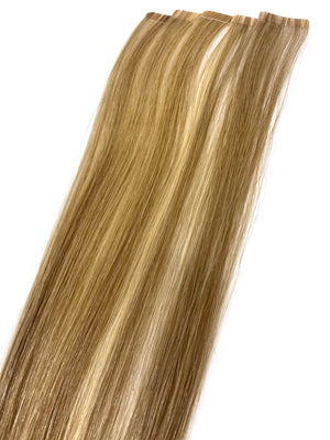 Tape Extensions Silky Straight Indian Remy 16"