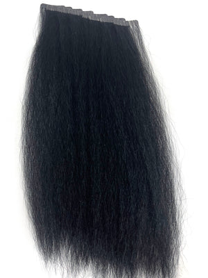 Tape Extensions Kinky Straight Indian Remy 14"
