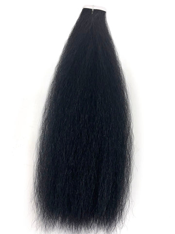 Tape Extensions Kinky Straight Indian Remy 18"
