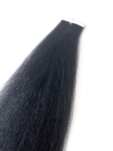 Tape Extensions Kinky Straight Indian Remy 16"