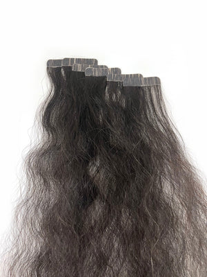 Tape Extensions Kinky Wave Indian Remy 16"