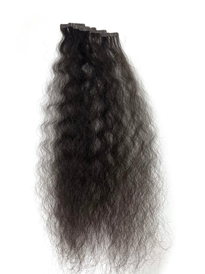 Tape Extensions Kinky Wave Indian Remy 22"