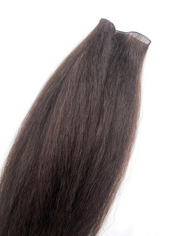 Genius Weft - HD Remy Kinky Straight 22"