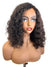 Topper with Brazilian Curl - 100% Human Hair  14"