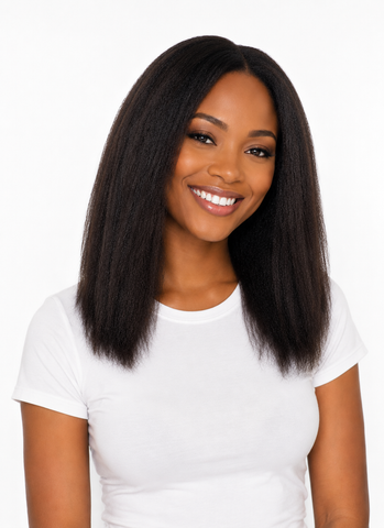 Genius Weft - HD Remy Kinky Straight 16" 100 Grams