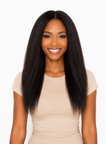Genius Weft - HD Remy Kinky Straight 22" 100 Grams