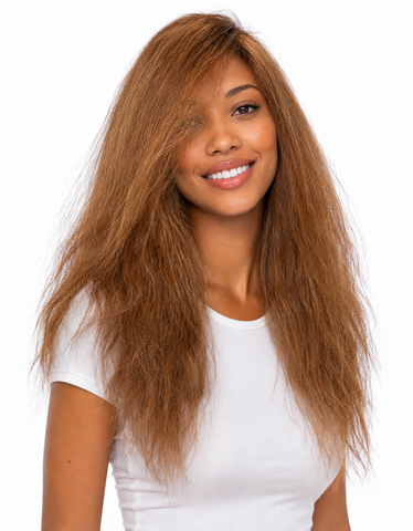 Hair Topper with French Wave - 100% Human Hair 18"