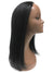 Half Wig 100% Human Hair in Yaki Straight 18" - Hairesthetic