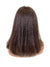 Hair Topper with Kinky Straight Bangs -100% Human Hair 14"