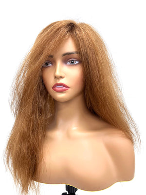 Hair Topper with French Wave - 100% Human Hair 18"