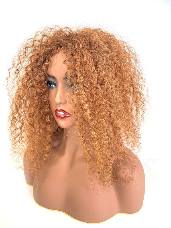 Human Hair Topper, Kinky Curly, High quality, 100 human hair 18