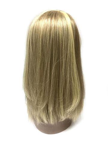 Hair Topper with Straight - 100% Human Hair 12" - Hairesthetic