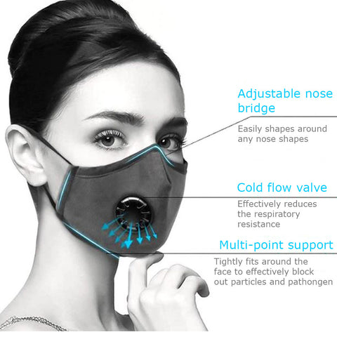 Reusable Cotton Respirator Mask for Personal Protection - Hairesthetic