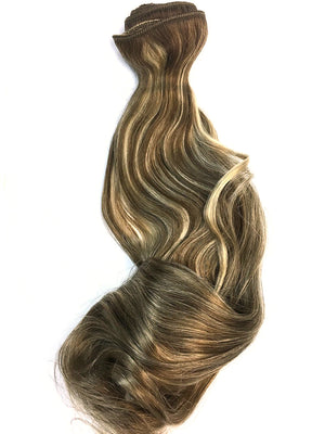 Wefted Remy Bodywave 12" - Hairesthetic