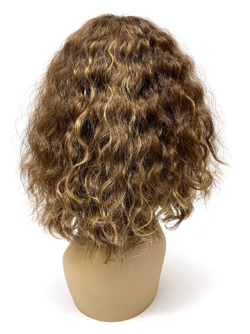 Hair Topper with Brazilian Curl - 100% Human Hair (CUSTOMIZED) #3/27 - Hairesthetic