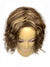 Hair Topper with Brazilian Curl - 100% Human Hair (CUSTOMIZED) #3/27 - Hairesthetic