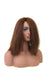 Hair Topper with Kinky Straight-100% Human Hair 12"