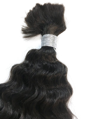 Bulk Indian Remy Deep Wave 20" - Hairesthetic