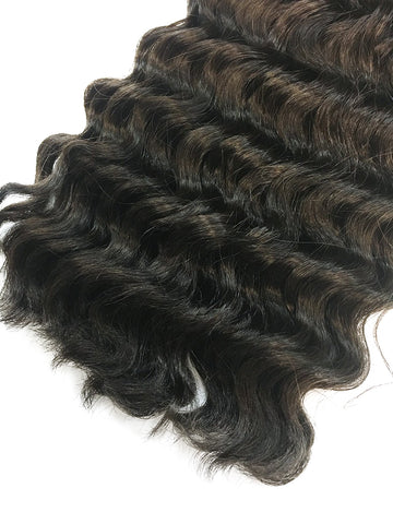 Bulk Indian Remy Deep Wave 16" - Hairesthetic