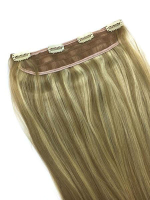 Full Head Single Clip In Extensions in Straight 22" - Hairesthetic