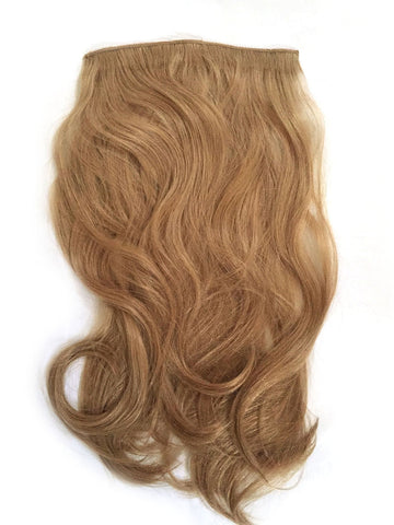 Indian Remy Bodywave Clip on Hair, Color 12 - Blonde Brown - Hairesthetic