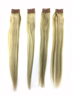 Clip on Human Hair in Straight 12" - Hairesthetic