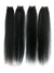 Clip on Human Hair in Kinky Straight 12" - Hairesthetic