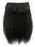 Clip on Human Hair in Kinky Wavy 12" - Hairesthetic