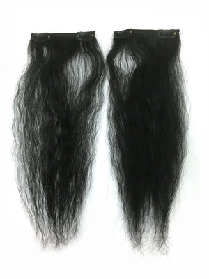 Clip on Human Hair in Kinky Wavy 12" - Hairesthetic
