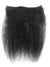 Clip on Human Hair in Kinky Wavy 12" - Hairesthetic