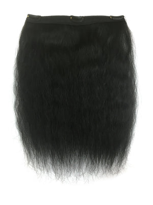 Clip on Human Hair in Kinky Wavy 12" - Hairesthetic