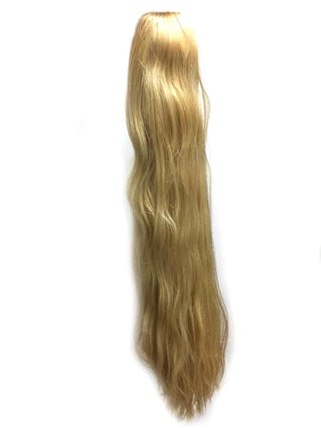 Draw String Ponytail in Indian Remy Straight , 100% human hair 28" - Hairesthetic