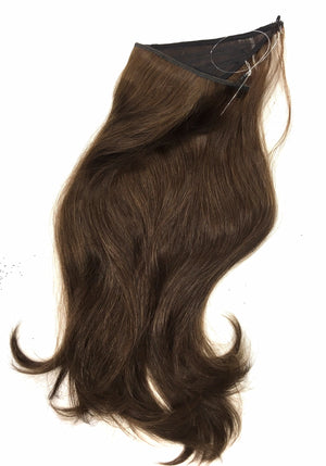Easy Hair Extensions - Wired Hair Extensions- Dark Colors 20" - Hairesthetic