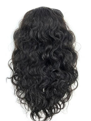 Half Wig 100% Human Hair in Deep Bodywave 18" - Hairesthetic