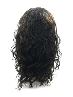 Half Wig 100% Human Hair in Deep Bodywave 18" - Hairesthetic