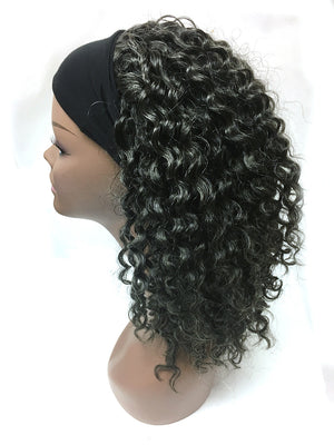 Head Band Half Wig - 100% Human Hair Tight Kinky Wave - Hairesthetic
