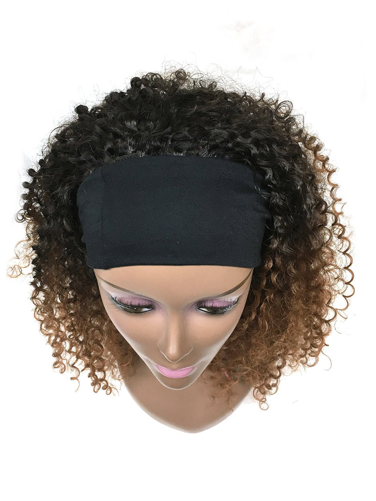 Head Band Half Wig - 100% Human Hair Tight Kinky Wave - Hairesthetic