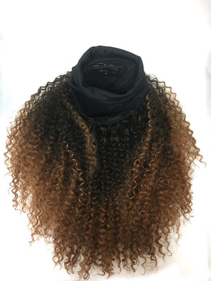Head Band Half Wig - 100% Human Hair Tight Kinky Wave - Hairesthetic