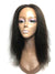 Hair Topper with Kinky Straight-100% Human Hair 14" - Hairesthetic