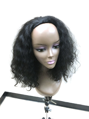 Half Wig 100% Human Hair in Kinky Wave 14" - Hairesthetic