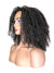 Half Wig 100% Human Hair in Kinky Curly 14"