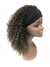 Head Band Half Wig - 100% Human Hair Tight Kinky Wave - Hairesthetic