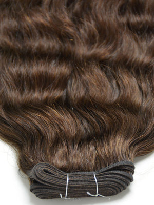 Indian Remy French Wave Human Hair Extensions - Wefted Hair 10" - Hairesthetic