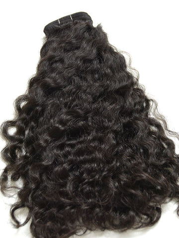 Indian Remy Kinky Wave Human Hair Extensions - Wefted Hair 22" - Hairesthetic